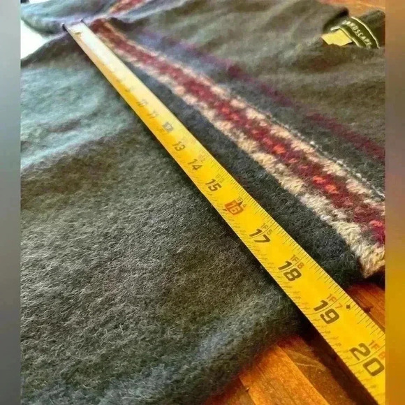 Vintage Landscape Women’s S Fair Isle Design Wool‎ Blend Sweater Made in the USA - Picture 5 of 7